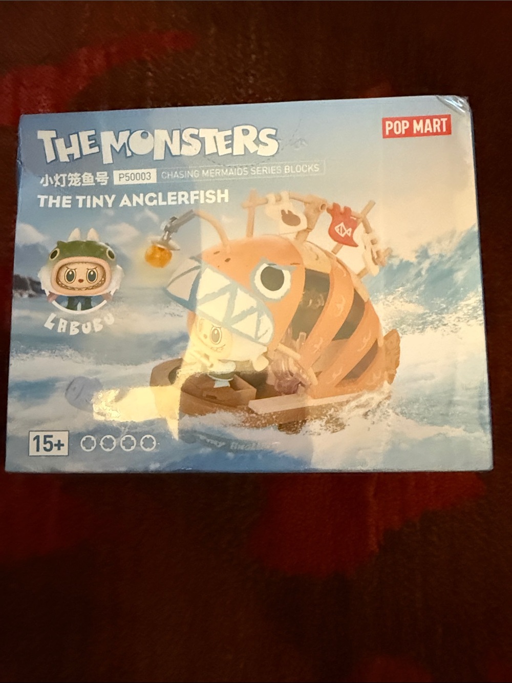 The Monsters Tiny Anglerfish Kids Toy - Orange